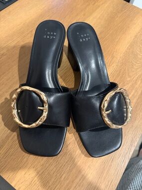 A new day Slide Mules